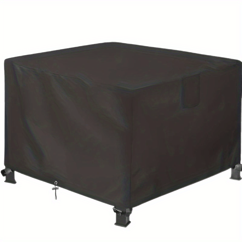 Outdoor Fire Pit Cover 420D Oxford Heavy Duty Sunscreen Dust Cover
