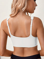 Front Buckle Wireless Bra Comfy & Breathable Intimates Bra