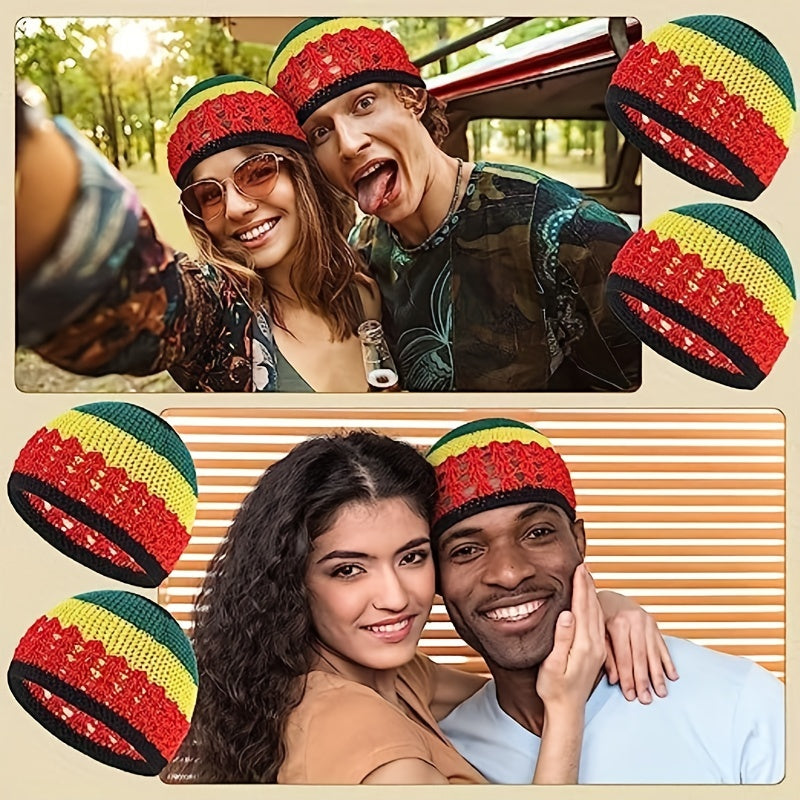 Unisex Hollow Out Boho Crochet Beanie Knit Hat