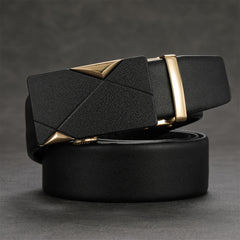 Men's Automatic Buckle Belt - Black