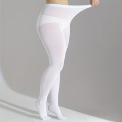 High Rise Soft Comfort Pantyhose Women's Stretchy Stockings