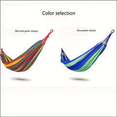 Portable Canvas Hammock for Camping & Dormitory Use, Anti Rollover