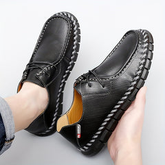 Men's Vintage Lace Up Dress Shoes Smart Casual Walking Shoes