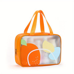 Beach Tote Bag with Wet Dry Separation for Sports Fitness and Cosmetics