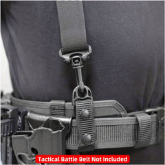 Men's Tactical Tool Belt Suspenders Combat Harness