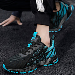 Men's Breathable Lightweight Running Shoes Non Slip Outdoor Walking Athletic