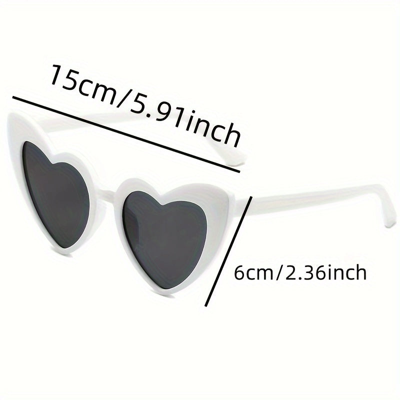 Romantic Bride Accessories Feather Folding Fan Heart Shaped Glasses