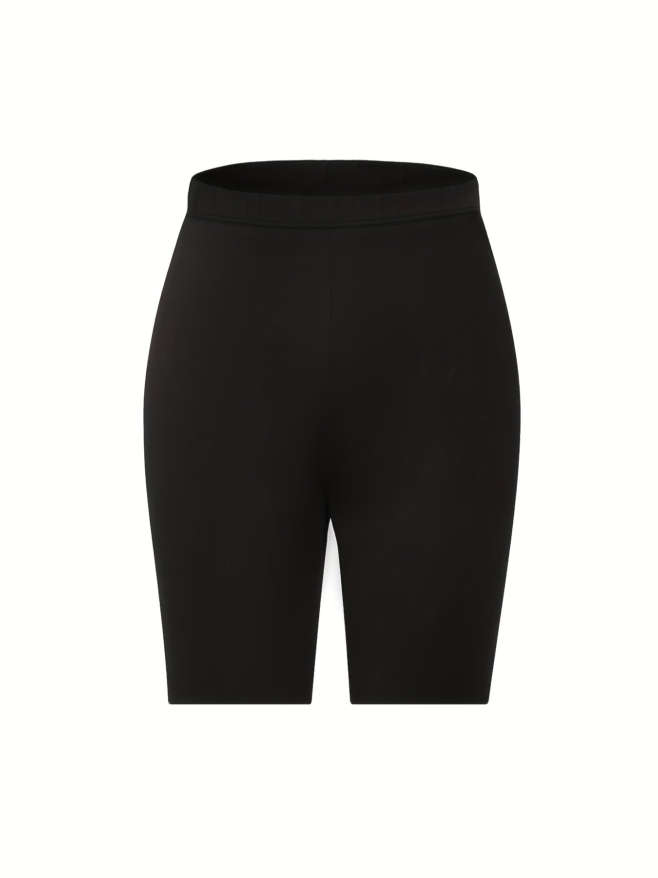 Sporty Yoga Shorts Elastic Waist Summer Women's Clothing