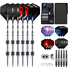 6pcs 23g Hard Darts Steel Needle Stainless Steel Anti-fall Dart