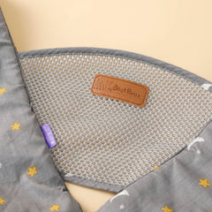 Baby 100 Cotton Ring Sling Carrier Moon Star Pattern Infant 3-36 Months