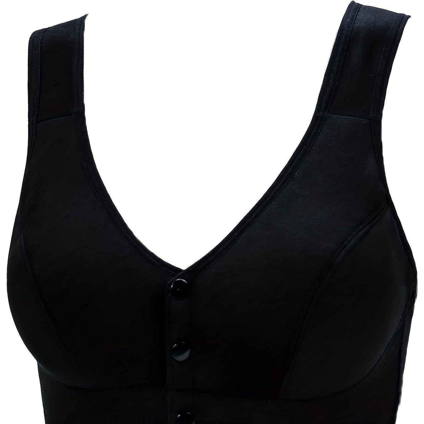 Front Buckle Wireless Bra Comfy & Breathable Push Up Bra