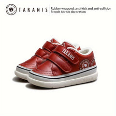 Baby Boys Non Slip Sneakers for Indoor Outdoor Walking, Winter Comfort