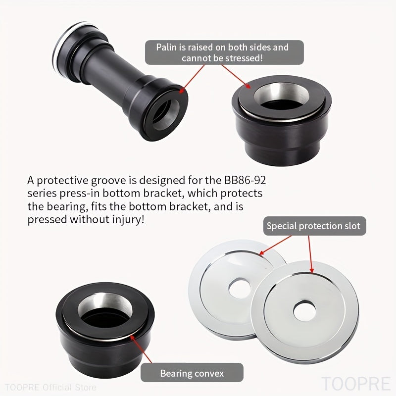 TOOPRE Bike Headset Remover Tools & Repair Kit for Bottom Bracket Cup Press Fit