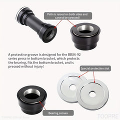 TOOPRE Bike Headset Remover Tools & Repair Kit for Bottom Bracket Cup Press Fit