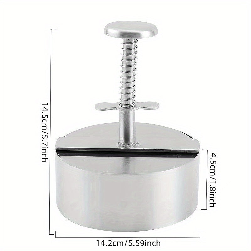 Stainless Steel Burger Press for Hamburger Steak Pie - Kitchen Gadgets
