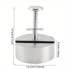 Stainless Steel Burger Press for Hamburger Steak Pie - Kitchen Gadgets