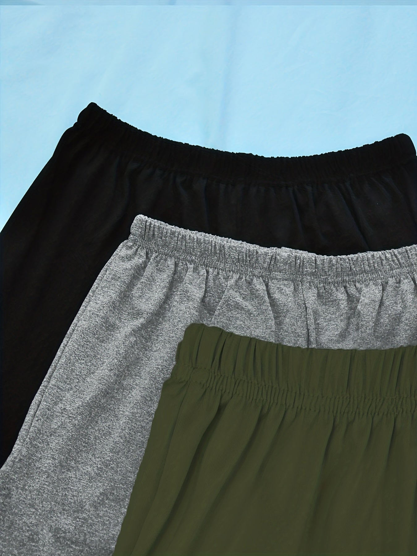 3 Pack Plus Size Pajama Bottoms Set Women's Plus Elastic Waist S