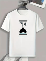 SAVE THE EARTH Men's Graphic T-shirt for Summer