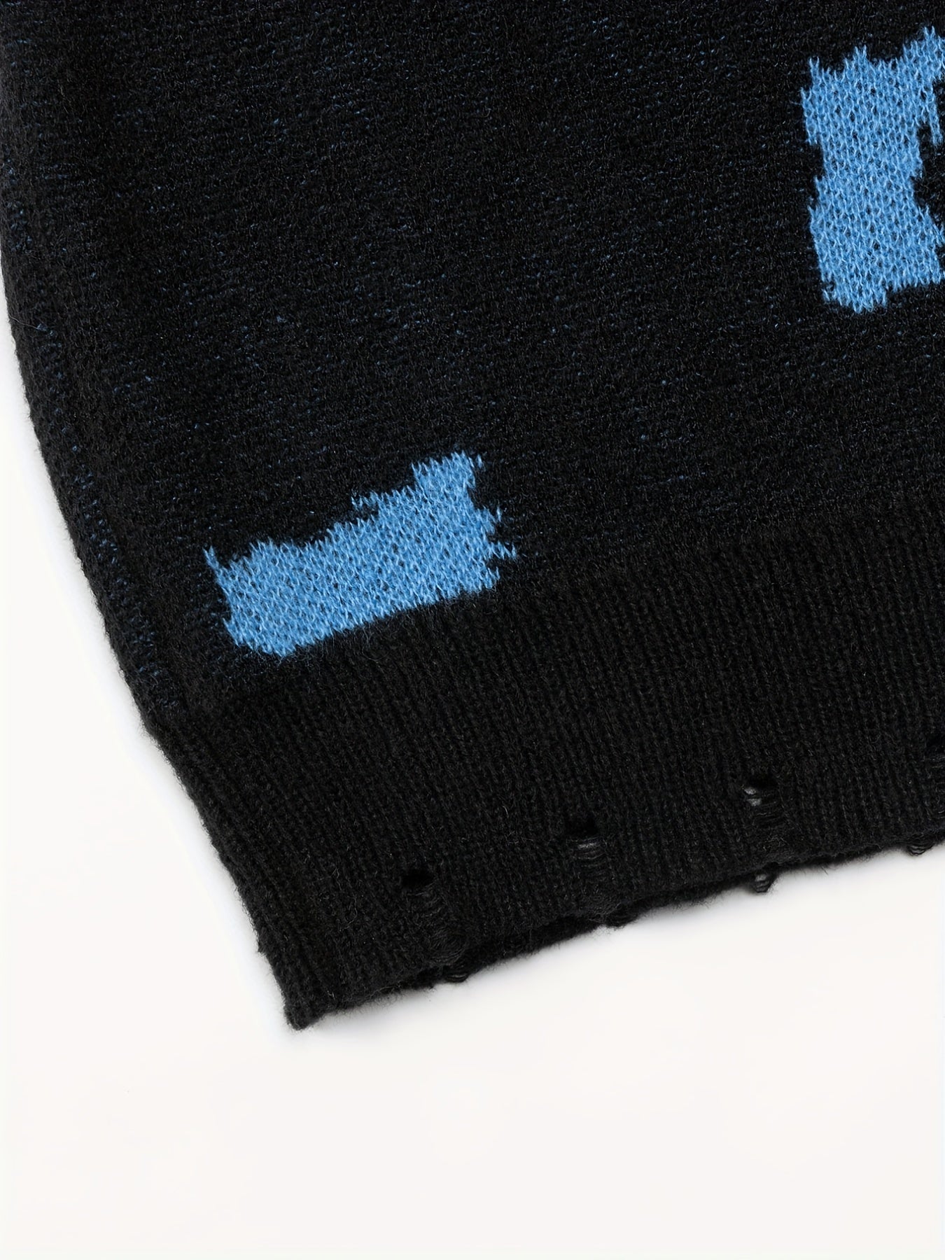 Men's Knitted Sweater Crew Neck Pullover for Fall Winter