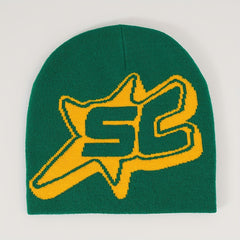 Y2K Candy Couple Beanie Letter Jacquard Skull Cap Hip Hop Ski Hat