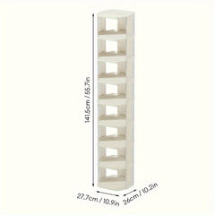 Stackable Small Shoe Rack Entry Door Shoe Cabinet Space Saving Shoe Storage