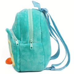 Cartoon Owl Plush Backpack School Bag