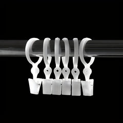 10Pcs Plastic Curtain Buckle Clip Home Supplies