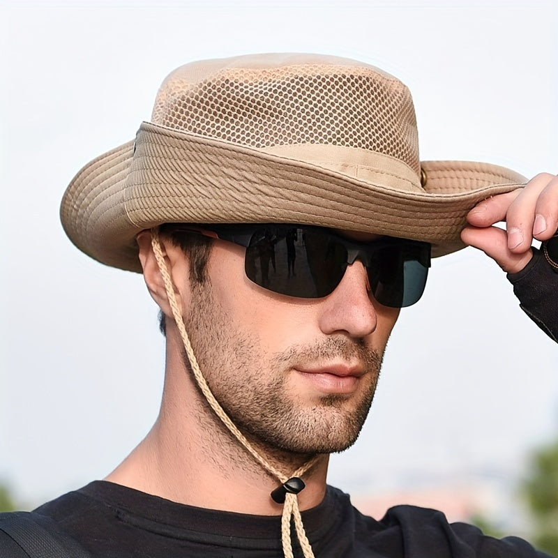 Man's Summer Fishing Hat Sun Protection Fisherman Cap