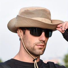 Man's Summer Fishing Hat Sun Protection Fisherman Cap