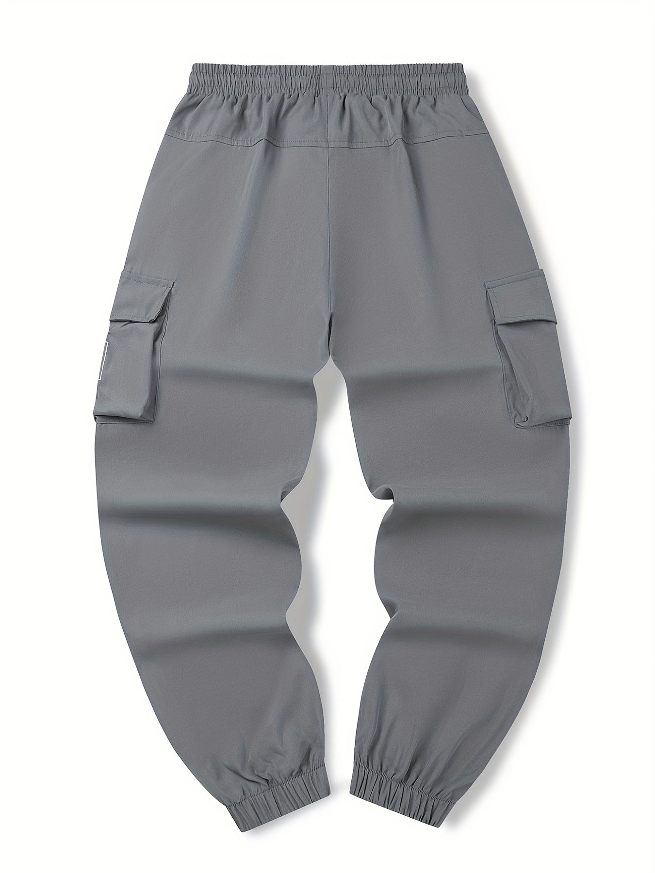 Men's Straight Leg Cargo Pants with Flap Pocket