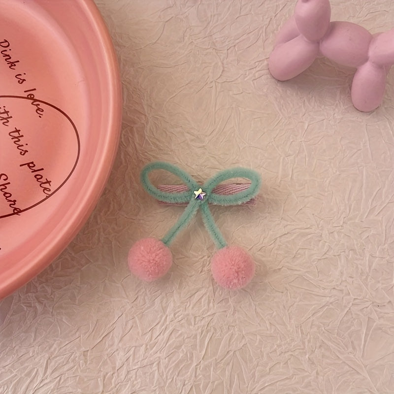 Sweet Hairpin Bow Hair Clip Headwear