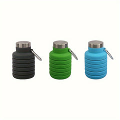 500ml Silicone Water Bottle Lightweight Portable