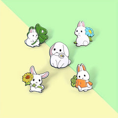 Cute Rabbit Brooch for Teen Girls
