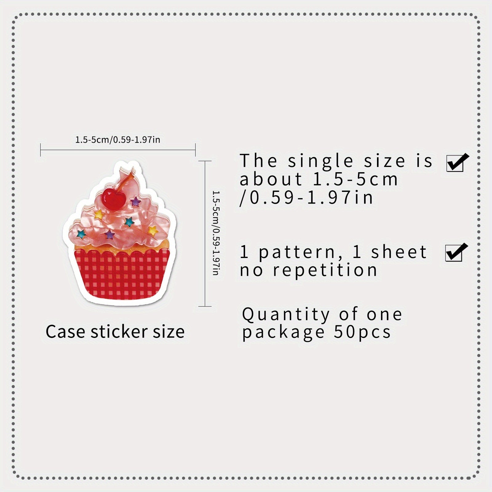 50pcs Red Ins Wind Fun Cartoon Stickers Vinyl for Luggage Guitar Car
