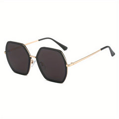 Large Metal Sunglasses Retro Anti Glare UV400
