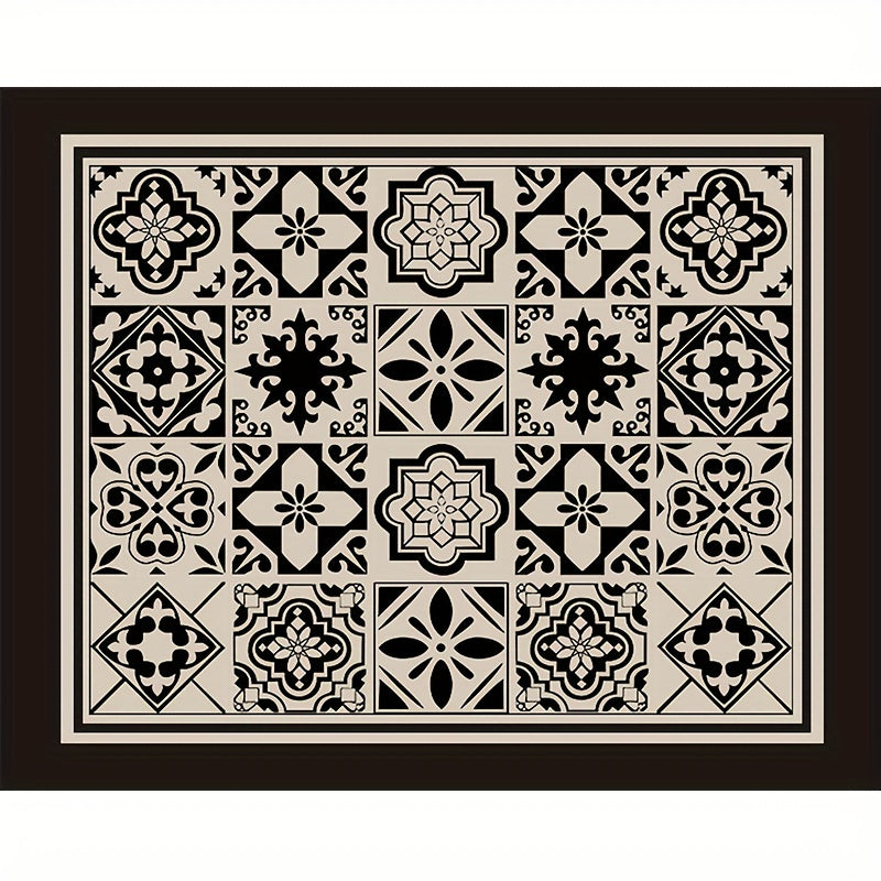 Colorful Printed Absorbent Dish Drying Pad