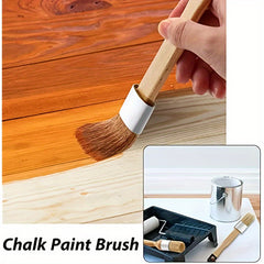 3pcs Waxed Painting Home Decoration Tail Set Round Head Pen Brush