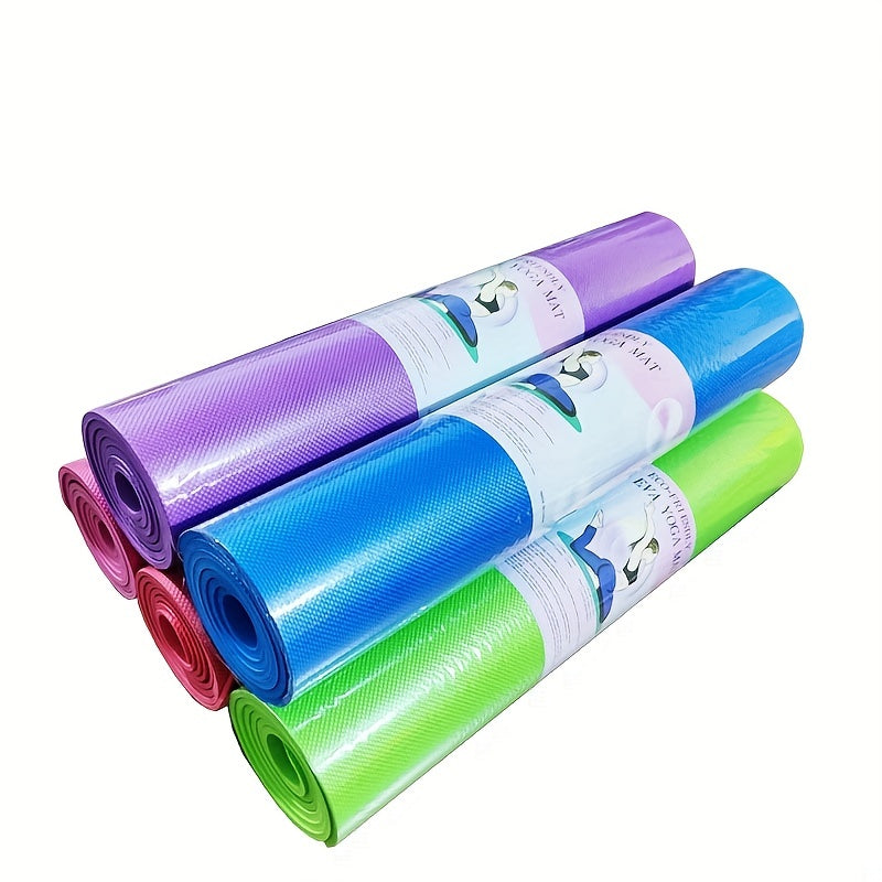 Non Slip Yoga Mat with Knee and Elbow Pad for Belly Wheel Training