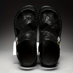 Men's Camo Slip-On Sandals - Anti-Skid Beach Sandals