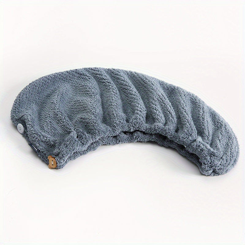 Quick Drying Hair Towel Wrap Soft Absorbent Hair Cap