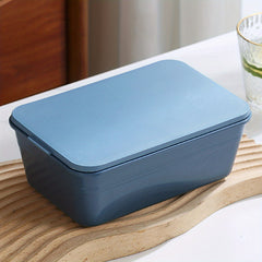Large Capacity Reusable Square Food Storage Container Deep Sealed Box