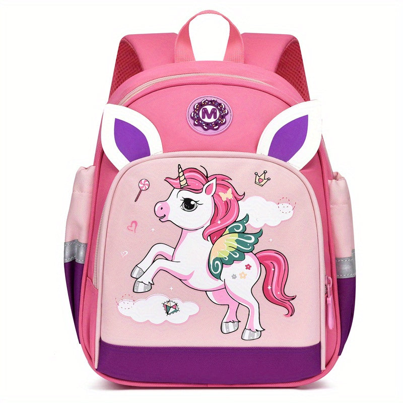 Excavator Unicorn Backpack for Kids