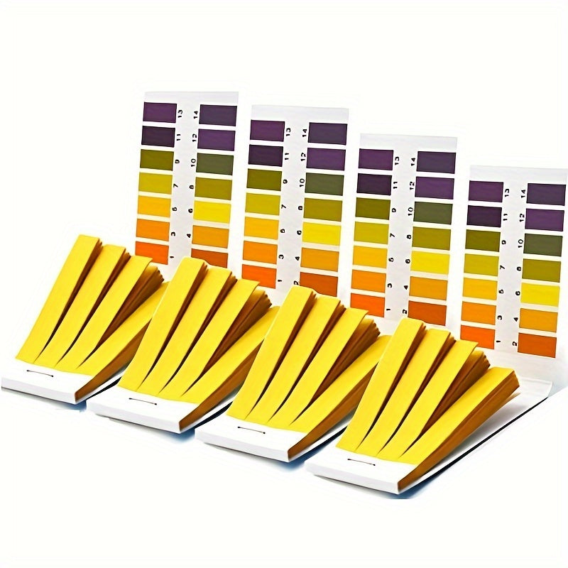 4pcs PH1-14 Litmus Test Paper for Saliva, Urine, Water & Soil