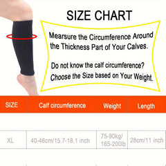 Thick Calf Compression Sleeve - Improve Circulation - Footless Compression Socks