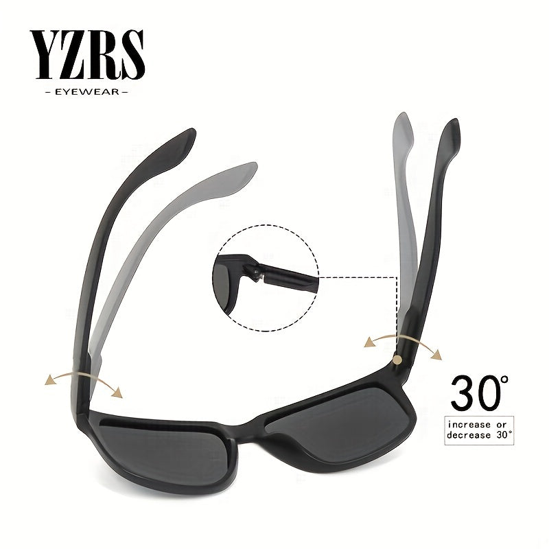 Men's Vintage Square Polarized Sunglasses UV400