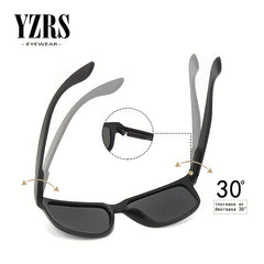 Men's Vintage Square Polarized Sunglasses UV400