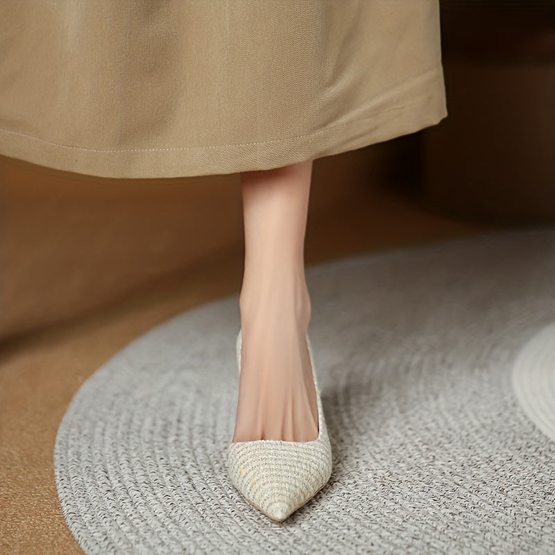 Women's Pointed Toe Stiletto Heels Dress Pumps