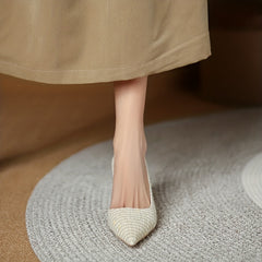 Women's Pointed Toe Stiletto Heels Dress Pumps