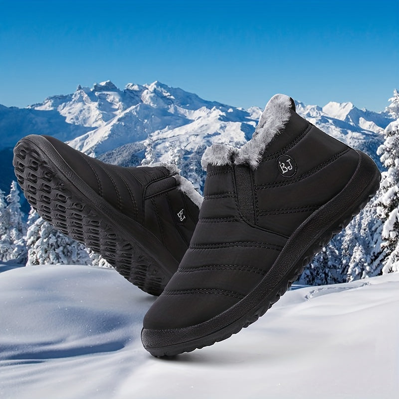 Women's Waterproof Snow Shoes Soft and Comfortable Ankle Shoes
