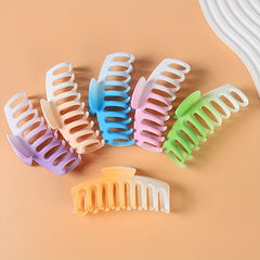 3pcs Gradient Hair Clip Large Claw Clip Girls Kids Hair Accessory